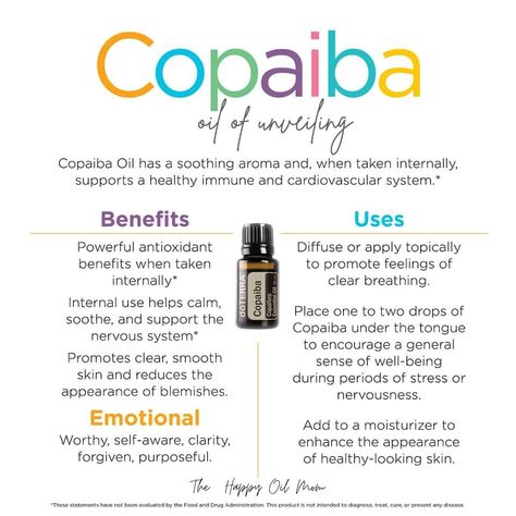 Emotions And Essential Oils, Making Medicine, Direct Sales Party, Copaiba Oil, Doterra Oils Recipes, Doterra Blends, Copaiba Essential Oil, Doterra Oil, Network Marketing Companies