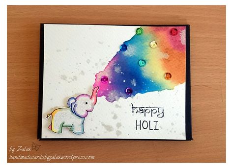 Holi Sketch Ideas, Holi Card Ideas, Holi Painting Ideas, Holi Drawing Ideas, Holi Cards, Holi Art, Holi Card, Happy Holi In Advance, Holi Painting