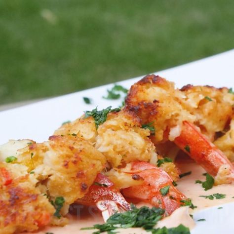 Chef Carmen Atlanta on Instagram: “CRAB STUFFED SHRIMP!!” Chef Carmen Atlanta Recipes, Crab Cake Stuffed Shrimp, Smoked Crab Stuffed Shrimp, Crab Stuffed Jumbo Shrimp, Crab Imperial Stuffed Salmon, Crab Stuffed Shrimp, Salisbury Steak, Meatloaf, Tater Tot