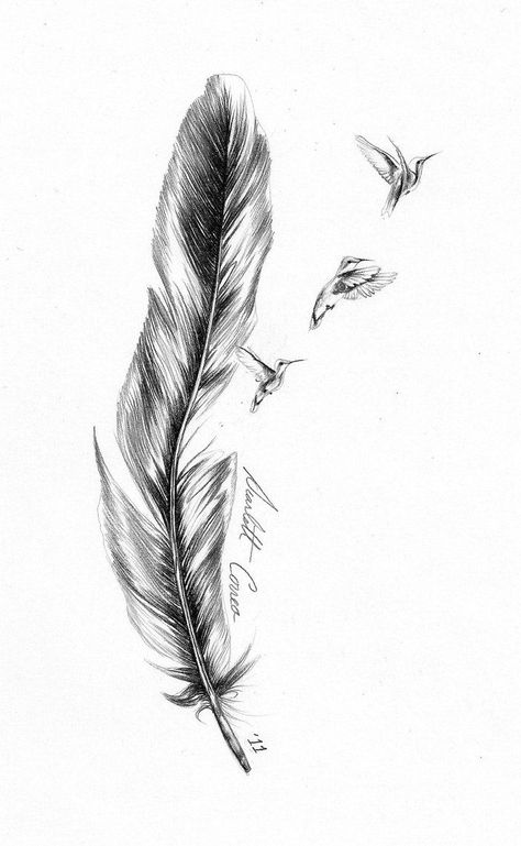 Tattoo Plume, Eagle Feather Tattoos, Tattoo Feather, Feather Tattoo Meaning, Feather With Birds Tattoo, Tattoo Style Art, Kunst Tattoos, Feather Tattoo Design, Marquesan Tattoos