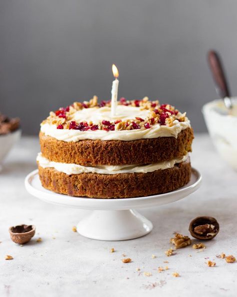 Best carrot cake in the world- Birthday post! - Bake with Shivesh Whole Wheat Carrot Cake, Bake With Shivesh, Carrot Cake Decoration, Best Carrot Cake Recipe, The Best Carrot Cake, Carrot Cake Recipe Easy, Easy Carrot Cake, Best Carrot Cake, Cream Cheese Frosting Recipe