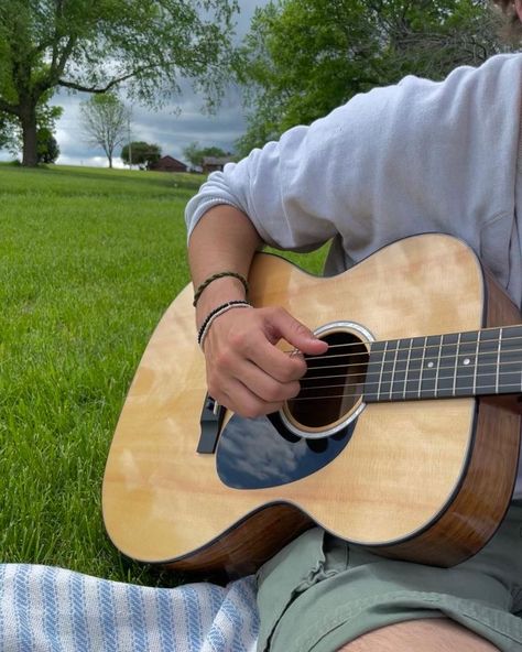 Music Guy Aesthetic, Music Boyfriend Aesthetic, Boy Playing Guitar Aesthetic, Guitar Boyfriend Aesthetic, Boyfriend Playing Guitar, Playing Guitar Outside, Guitar Aesthetic Boy, Musician Boyfriend Aesthetic, Guitar Boy Aesthetic