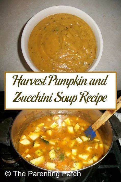 Garlic Milk, Healthy Autumn, Zucchini Soup Recipes, Potatoes Chicken, Zucchini Soup, One Pot Dinners, Harvest Pumpkin, Fall Soups, Healthy Fall