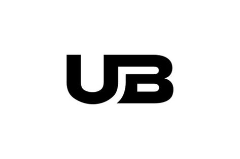 Ub Logo Design, Mens Pants Fashion Casual, Logo Graphic Design, Transparent Image, Love Quotes For Her, Mens Pants Fashion, Unique Fonts, Hand Illustration, Letter Logo