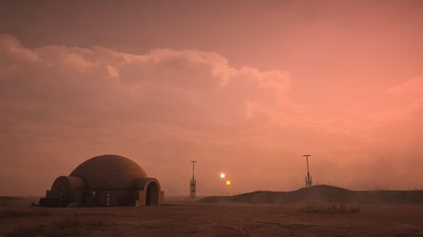 I made the Tatooine sunset scene from Star Wars in Far Cry 5! http://bit.ly/2UjtcTa Check out Mystikz Gaming http://bit.ly/2tVNFmJ Star Wars Aesthetic Landscape, Tattooine Wallpaper, Orange Star Wars Aesthetic, Anakin Laptop Wallpaper, Star Wars Wallpaper Aesthetic Laptop, Tattooine Bedroom, Star Wars Horizontal Wallpaper, Tattooine Star Wars Aesthetic, Star Wars Two Suns