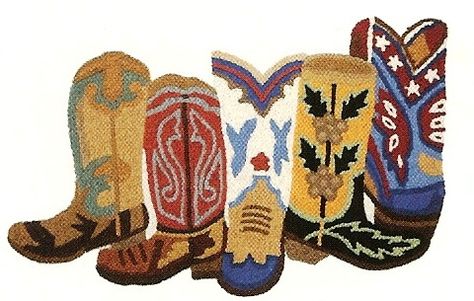 "cowboy boots" western accent rug Western Rugs, Western Bedding, Vibrant Rugs, Outdoor Accents, Western Theme, Accent Rug, Cowboy Boot, Western Decor, Jelly Beans