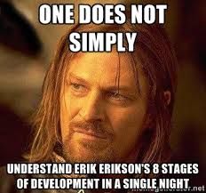 Observation 16: Social Development In class, we learned about Erikson's stages of psychosocial development. According to the stages, Steve Urkel would be in the Industry vs. Inferiority. This stage is a crisis between whether or not an individual is skilled at something or is not skilled at something. Jokes About Life, Funny Pregnancy Memes, Meme Girl, Hair Birthday, 9 Months Pregnant, Pregnancy Memes, Vampire Diaries Memes, Red Ginger, Red Birthday