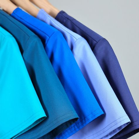 hat's your favorite shade of blue? Teal, Caribbean, Royal, Ceil, or Navy - Comment down below! 💙 #cherokeescrubs #cherokeeuniforms #scrubs #hospitals #medicalschool Shade Of Blue, Scrub Sets, Blue Teal, Medical School, Shades Of Blue, Scrubs, Shades, Navy, Blue