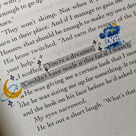 Romantasy book annotations doodles cute romantic dreamer hopeless romantics quotes the serpent and the wings of night the ashes and the star cursed king Book Quotes Drawing, Books Quote Aesthetic, Dream World Quotes, Book Reading Quotes Aesthetic, Dream Book Ideas, Quotes About Books Aesthetic, What Readers See, Different Kinds Of Aesthetics, Reading Quotes Aesthetic