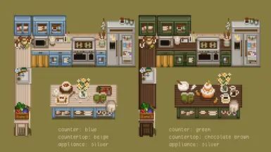 Stardew Valley Mods, Stardew Farms, Mod Kitchen, Stardew Valley Layout, Stardew Valley Tips, Stardew Valley Farms, Animal Crossing Guide, Farm Layout, Kitty Games