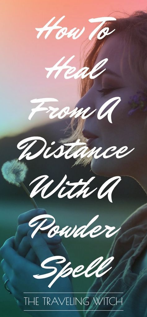 How To Heal From A Distance With A Powder Spell // The Traveling Witch Healing Spell, Occult Witch, Bad Breakup, Healing Spells, Eclectic Witch, Hedge Witch, Witchy Crafts, Witchcraft For Beginners, The Occult