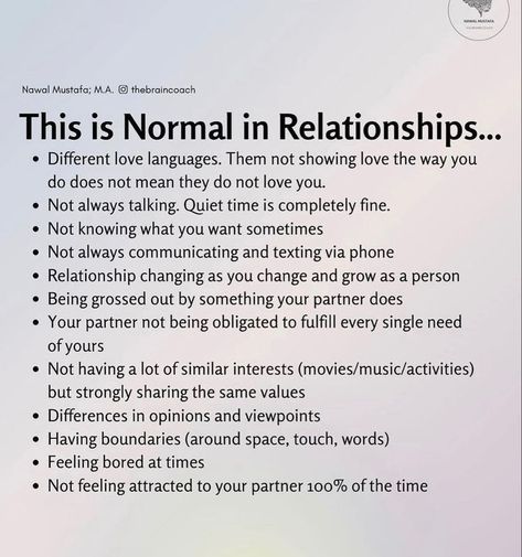 this is normal in relationships Godly Relationship Advice, Relationship Lessons, Relationship Therapy, Relationship Advice Quotes, Relationship Psychology, Godly Relationship, Healthy Relationship Tips, Healthy Marriage, Emotional Awareness