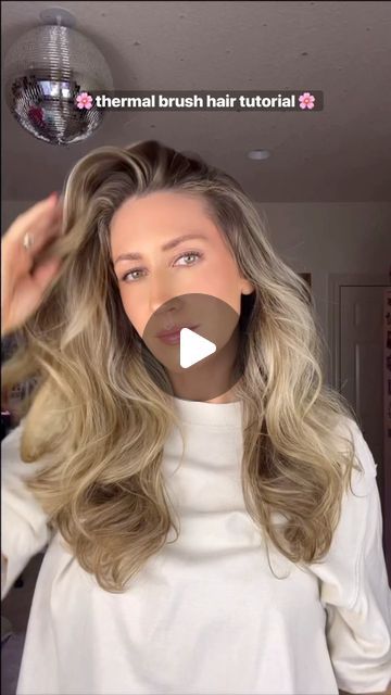 Erin Miller on Instagram: "officially a thermal brush fan ✨" Heated Brush Tutorial, Thermal Brush Tutorial, Thermal Brush, Erin Miller, Hair Brush, Easy Hairstyles, Hair Inspiration, Fan, Hair Cuts