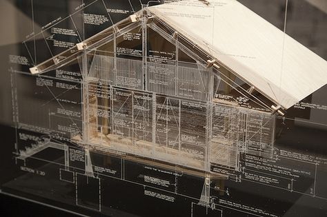 Glenn Murcutt: Architecture for Place by State of Design, via Flickr Murcutt Architecture, Glenn Murcutt, Architecture Portfolio Design, Arch Model, Architecture Model Making, Architectural Section, Architecture Concept Drawings, Structure Architecture, Diagram Architecture