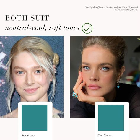 Colour analysis comparison, Light Summer Palette 🤍 . #coloranalysis #colouranalysis #coloranalyst #summerpalette #lightsummer #hunterschafer #nataliavodianova Summer Undertone, Light Summer Palette, Light Summer Color Palette, Soft Summer Palette, Summer Palette, Colour Analysis, True Summer, Cool Skin Tone, Summer Soft