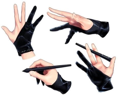 Finger Reference, Drawing Gloves, Gloves Drawing, Hand Drawing Reference, Body Reference Drawing, Punk Outfits, Drawing Clothes, Art Poses, Drawing Reference Poses