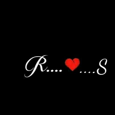 R S Letters Love, S R Love Images, S R Wallpaper, R Love Wallpaper, R S Love Images, R Letter Design, R Love, Stylish Alphabets, Love Heart Images