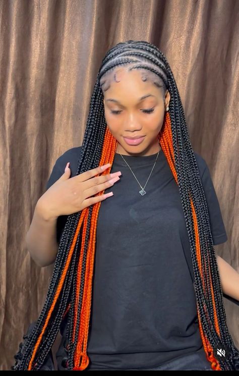 Sewing x knotless Natural Hair Box Braids, Box Braids Styles, Hairstyles Tutorial, Big Box Braids Hairstyles, Beautiful Black Hair, Feed In Braids Hairstyles, Braids Styles, Prom Hairstyles For Short Hair, Box Braids Hairstyles For Black Women