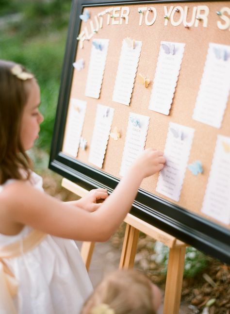 Butterfly Stationery Seating Chart Registration Table, Florida Garden, Sarasota Wedding, Bat Mitzvah Party, Seating Plans, Wedding Bottles, Stylish Couple, Beautiful Wedding Photos, Blue Color Schemes