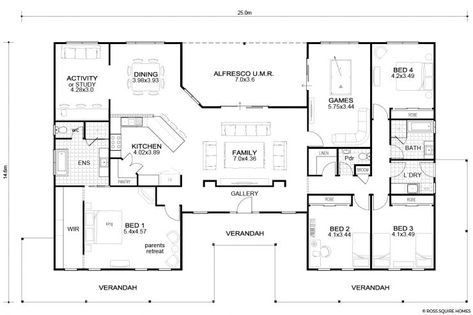 Queenslander Architecture, Modern Queenslander, Country Builders, Queenslander House, Cambridge House, Mcm House, House Floor Design, Home Design Floor Plans, Architectural Design House Plans