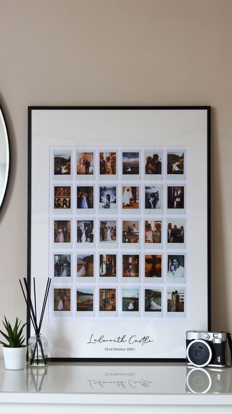 Polaroid Wall Decor, Polaroid Wall, Wedding Honeymoon, Honeymoon Travel, Travel Family, Wedding Picture, Instax Mini, Home Living Room, Home Deco