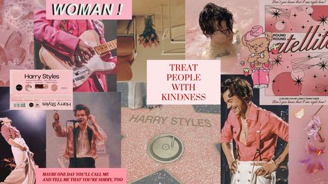 Pink Aesthetic Harry Styles Wallpaper sized for a Macbook Air M2! Harry Styles Macbook Wallpaper Aesthetic, Macbook Wallpaper Aesthetic High Quality Collage, Harry Styles Horizontal Wallpaper, Harry Styles Macbook Wallpaper, Harry Styles Wallpaper Laptop, Aesthetic Harry Styles Wallpaper, Pink Tulips Wallpaper Aesthetic, Aesthetic Harry Styles, Macbook Wallpaper Aesthetic