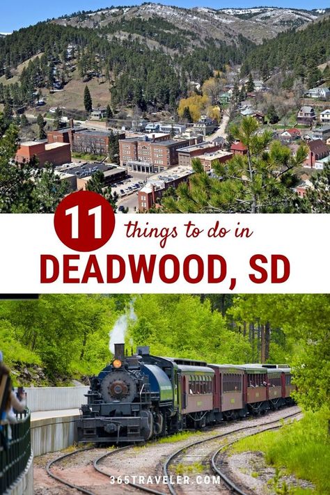 There's something about the Wild West that lures people in. Maybe it's the history of gunslingers and outlaws, or perhaps it has to do with the beautiful, rugged landscape. Whatever it is, there's no denying that Deadwood, South Dakota is one of the most exciting towns in America. If you're looking for a unique travel experience, here are some things to do in Deadwood SD that you won't want to miss. Things To Do In Deadwood South Dakota, South Dakota Road Trip With Dogs, What To Do In South Dakota, Lead South Dakota, South Dakota Road Trip Itinerary, Deadwood South Dakota Things To Do, South Dakota Outfits Summer, Things To Do In South Dakota, Mount Rushmore Vacation