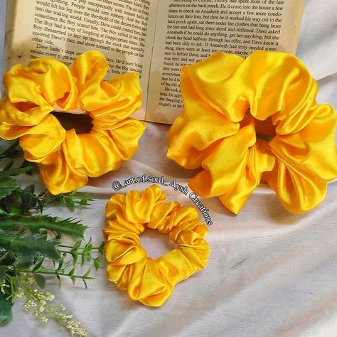 A beautiful yellow scrunchie! Check out my Instagram account for more details. Please DM there to order❤️ Yellow Scrunchie, Pics Ideas, Instagram Accounts, Scrunchies, Instagram Account, Hair Care, Yellow, Hair, Quick Saves