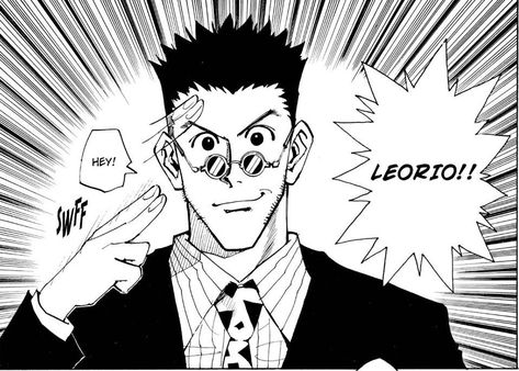 Leorio Manga, Leorio Hxh, Dragon Ball Super Manga, Hunter Anime, Adventure Story, Manga Pages, Anime Wall Art, Anime Poses, Hunter X Hunter