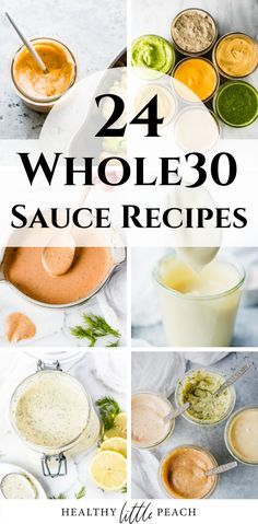 Sauce is life and these 24 Whole30 sauce recipes can completely transform your 30 day reset game. Spice up your Whole30 bland meals with these easy and delicious sauces. #whole30 #whole30sauces #whole30recipes #januarywhole30 #sauce #saucerecipes #homemadesauces #keto #ketorecipes #ketosauces #dairyfree 30 Day Reset, Whole 30 Sauces, Bland Meals, Whole30 Meal Prep, 30 Diet, Sauces Recipes, Whole 30 Meal Plan, Easy Whole 30 Recipes, Keto Sauces