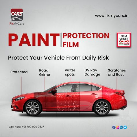 Car Ppf Poster, Car Detailing Social Media Post, Ppf Ideas, Auto Shop Logo, Medical Website Design, Garage Design Interior, Car Wash Business, Car Advertising Design, Car Wash Services