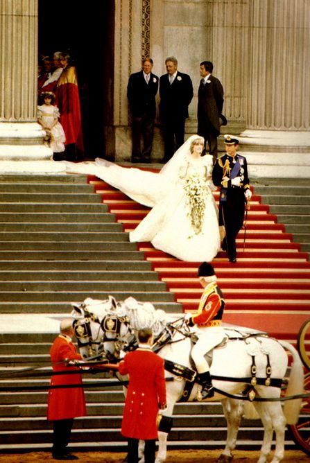 Charles And Diana Wedding, Princess Diana Wedding, Prince Charles And Diana, Diana Wedding, St Paul's Cathedral, Princes Diana, Charles And Diana, Lady Diana Spencer, Royal Princess