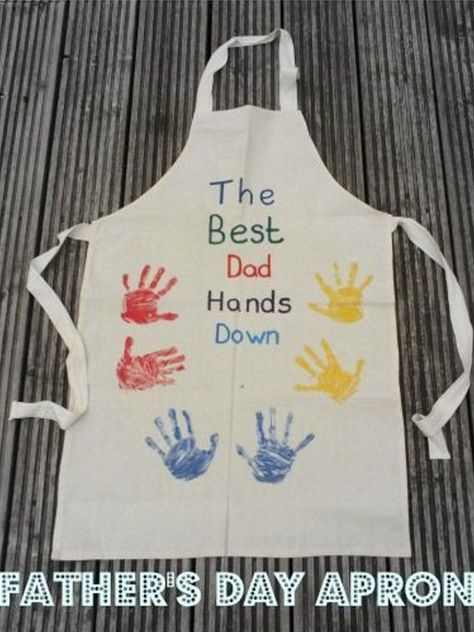 Fathers Day Apron – Children's Furniture Christmas Ecards, Bbq King, Homemade Fathers Day Gifts, Easy Handmade Gifts, Diy Father's Day Gifts, Father's Day Diy, Fathers Day Crafts, Mother And Father, Teaching Ideas