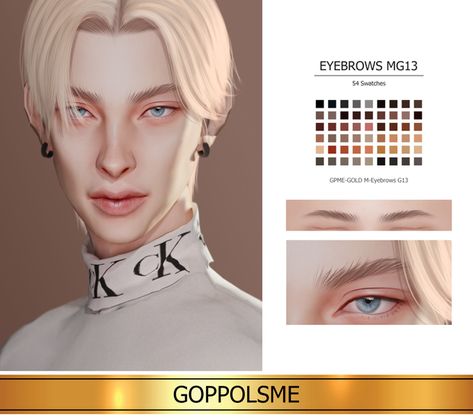 Goppolsme Eyebrows, Sims 4 Male Details, Sims 4 Cc Brows Male, Sims 4 Male Brows, Sims 4 Eyebrows Cc Male, Sims 4 Male Eyebrows Cc, Sims 4 Cc Eyebrows Male, Sims4 Cc Eyebrows, Ts4 Cc Eyebrows