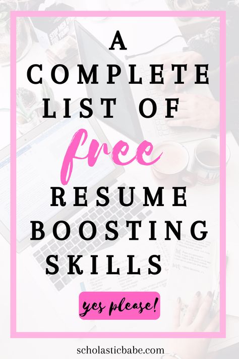 Job Skills For Resume, Transferable Skills Resume, Job Resume Examples No Experience, Skills In Resume Sample, Resume Tips No Experience, Career Objectives For Resume, College Resume Template, College Resume, Get Paid Online