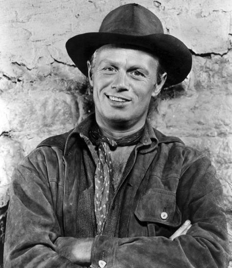 Richard Widmark, Ben Johnson, Western Hero, Old Movie, Classic Portraits, Tv Westerns, Western Movie, Classic Movie Stars, Hollywood Icons