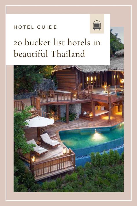 Are you looking for the best luxury beach hotel in Thailand for a laid-back break? Or a Bangkok bolthole with easy access to all that this exciting city has to offer? This guide to 20 of the top luxury hotels in Thailand features the country’s very best offerings. From luxury boutique hotels for couples to five-star family resorts, there is something for every type of discerning guest. All of these stunning establishments have been created to help you relax, explore and rejuvenate. Thailand Luxury Resort, Thailand Hotels Luxury, Thailand Accommodation, Luxury Beach Hotel, Bangkok Hotels, Thailand Resorts, Hotel In Thailand, Hotels In Thailand, Hotels Near Disneyland