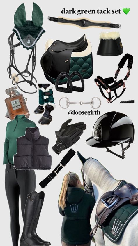 horse riding, riding, equine fashion, equestrian, equestrians, riding fashion, equestrian fashion, horses, horse, horse fashion, horse girl Green Tack Set, English Equestrian Outfits, Horse Riding Outfit Equestrian Fashion, Riding Outfit Equestrian, Equestrian Style Outfit, Horse Riding Gear, Horsey Life, Horseback Riding Outfits, Horse Riding Outfit