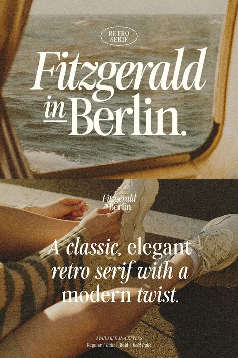 Fitzgerald Font Film Font, Beautiful Serif Fonts, Modern Fonts Free, Classic Serif Fonts, Free Commercial Fonts, Business Fonts, Modern Sans Serif Fonts, Classic Fonts, Popular Fonts