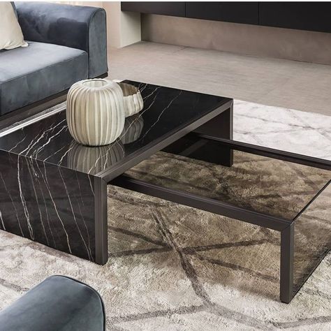 Modern Coffee Tables 2022, Glass Center Table Living Room, Marble Coffee Table Living Room, Mini Home Gym, Centre Table Design, Centre Table Living Room, Meja Sofa, Coffee Table Inspiration, Central Table