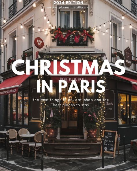 Paris at Christmas? Dreamy or overwhelming? Spoiler: It’s both… unless you plan! Paris during the holidays sounds magical, right? Twinkling lights, mulled wine, and maybe even a hint of snow. But then comes the real question: What do you actually DO there? I’ve got you covered. My guide to Paris at Christmas is packed with everything you need: ✨ The coziest spots for hot chocolate 🎡 Hidden winter markets the locals love 🌟 Can’t-miss light displays (hello, Champs-Élysées!) 🍷 And foodie stops... Paris On Christmas, Paris Christmas Aesthetic, France Christmas Market, Paris Best Places, Paris In The Winter, Paris At Christmas, Paris Christmas Market, Winter Trip Packing List, Paris In Winter