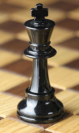 King Chess, Black King, Wikimedia Commons, Tandem, The King, Chess, The Game, Square, Black