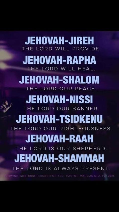 Jehovah Names, Attributes Of God, Bible Facts, Names Of God, Bible Knowledge, Bible Truth, Bible Quotes Prayer, God Almighty, Knowing God