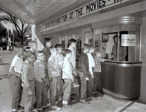 At the Movies 1957 | Railroad Jack | Flickr At The Movies, Movie Tickets, History Photos, Vintage Life, Vintage Magazine, Vintage Pictures, The Good Old Days, Mode Vintage, Movie Theater