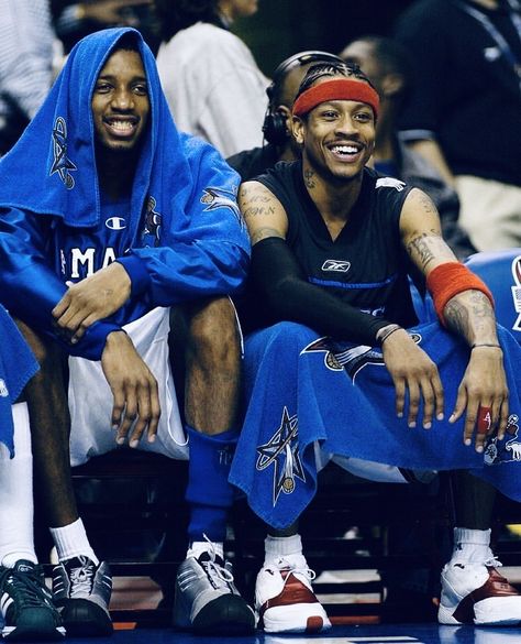 tracy mcgrady and allen iverson Allen Iverson The Answer, Basketball Background, Tracy Mcgrady, Kobe Bryant Wallpaper, Shooting Guard, Basketball Photography, Sport Inspiration, Basketball Wallpaper, Nba Pictures