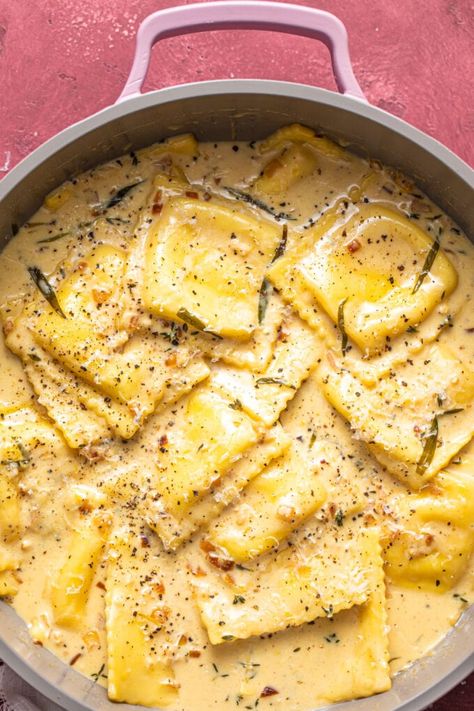 Lemon Herb Butter, Homemade Ravioli, Lemon Herb, Herb Butter, January 2023, Cooking Together, Easy Weeknight Dinners, Ravioli, Weeknight Dinner