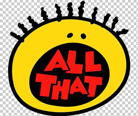 All That Tv Show, 90s Stickers, Best 90s Cartoons, Tv Show Logos, 90s Tv Shows, 80 Cartoons, Childhood Memories 90s, Nickelodeon 90s, Nickelodeon Cartoons