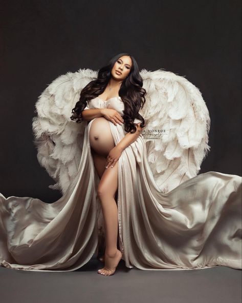 Maternity Studio Photoshoot, Studio Maternity Photos, Maternity Photography Poses Pregnancy Pics, Maternity Studio, Maternity Photoshoot Poses, Pretty Pregnant, Maternity Inspiration, Maternity Photography Poses, My Angel