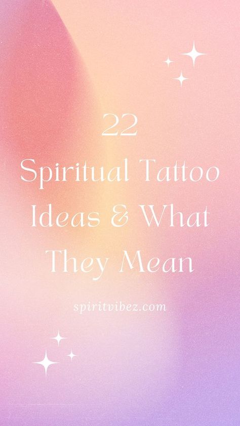 Are you looking for inspiration for a spiritual tattoo? Check out these 22 meaningful tattoos, including sacred symbols and design ideas for women and men! Holistic Tattoos For Women, Transcendental Tattoo, Manifestation Tattoos For Women, Love Yourself Tattoos For Women Symbol, Tattoo Designs Spiritual, Divine Tattoo Ideas, Manifesting Tattoo, Manifestation Tattoo Ideas, Female Energy Tattoo