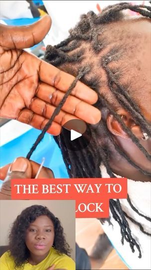 78K views · 1.2K reactions | Watch this video and learn the best way to relock your dreads: with this video alone , you can comfortably recreate this method because it’s very detailed and well demonstrated 🥰🥰 | Watch this video and learn the best way to relock your dreads: with this video alone , you can comfortably recreate this method because it’s very... | By Diseph Benson’s Backup page | This is the easiest way to lock your dreads very easy eh this video is so self explanatory and it makes it very easy to lock your hair so you see you first have to put in my picture in between your hair then put in my picture the locks you drag it out you see how it's doing it wow you put the middle in between your hair then bring the locks put inside and then drag it out and it's doing it so nicely How To Do Dreadlocks, How To Make Dreads, Starting Dreads, How To Make Dreadlocks, Natural Dreads, Fake Dreads, Beautiful Braided Hair, Dreadlock Style, Hair Locks